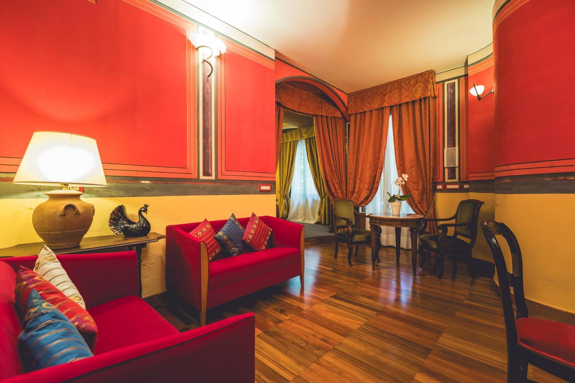 Hotel Tosco Romagnolo بانيو دي رومانيا المظهر الخارجي الصورة