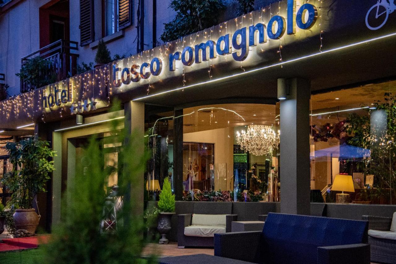 Hotel Tosco Romagnolo بانيو دي رومانيا المظهر الخارجي الصورة